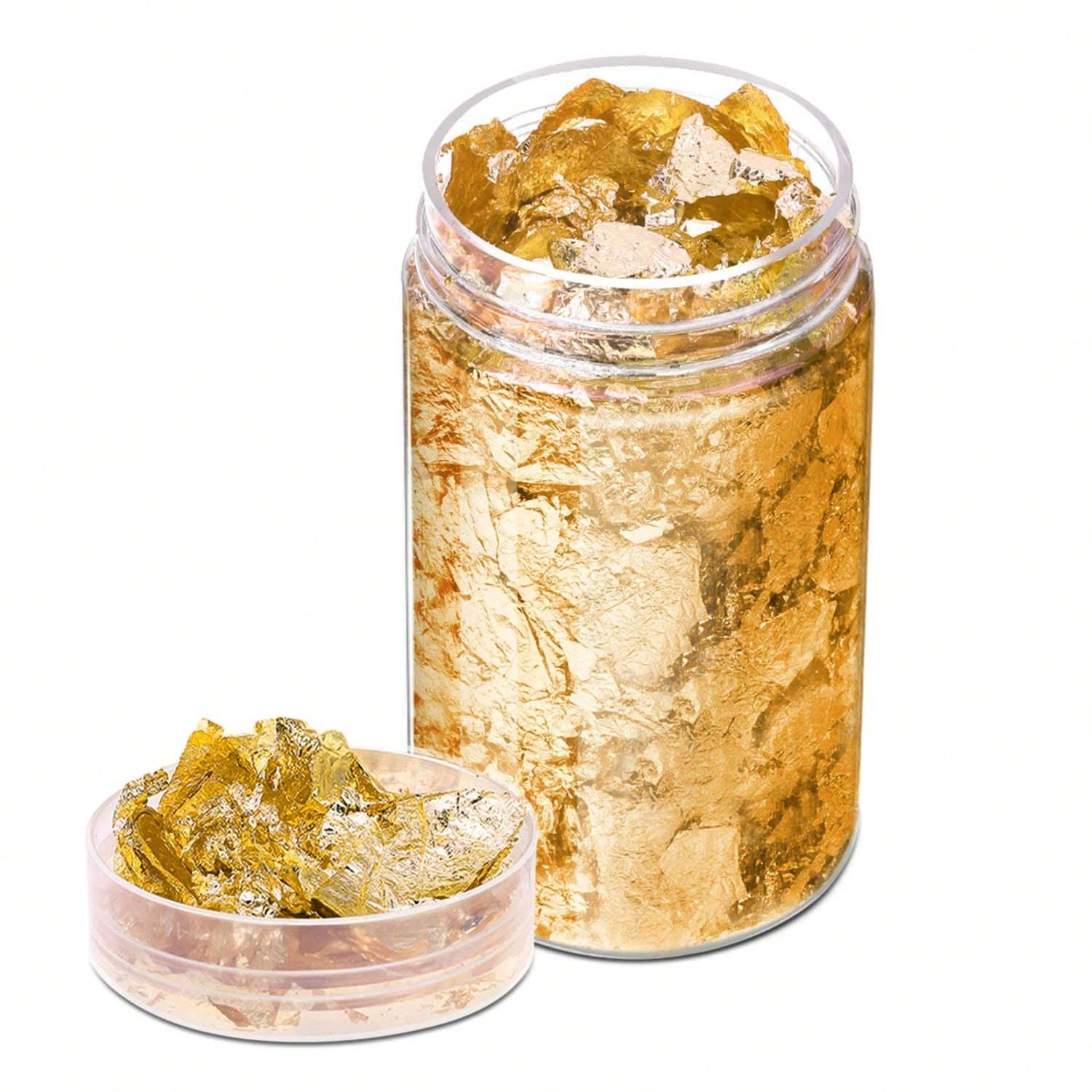 Gold Foil Flakes - แผ่นทองคำเปลว สำหรับตกแต่งเค้ก ขนมอบ ช็อกโกแลต และอาหาร