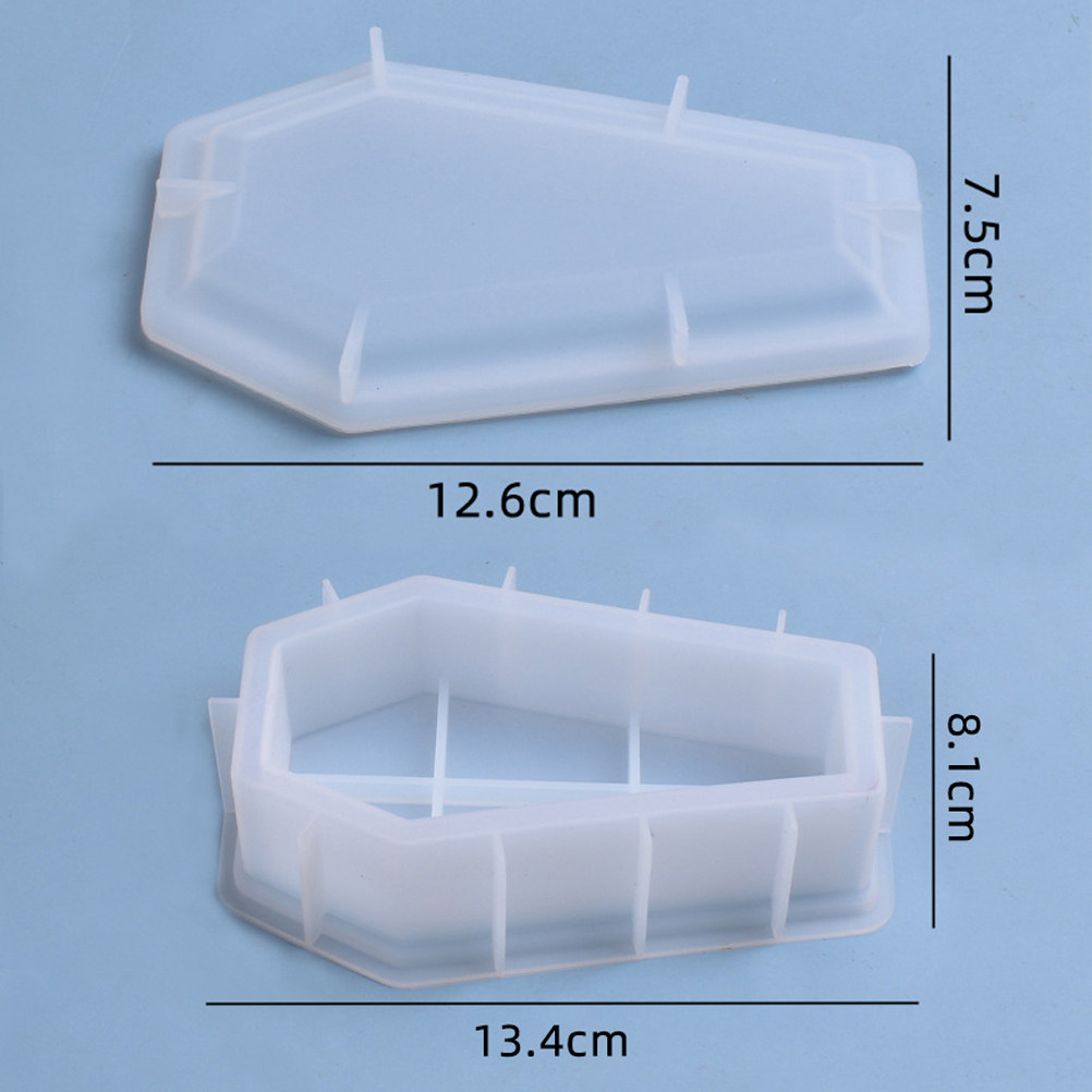 1 ชุดแม่พิมพ์โลงศพ ถาดซิลิโคนเ - Silicone Mold Tray บทวิจารณ์และราคา