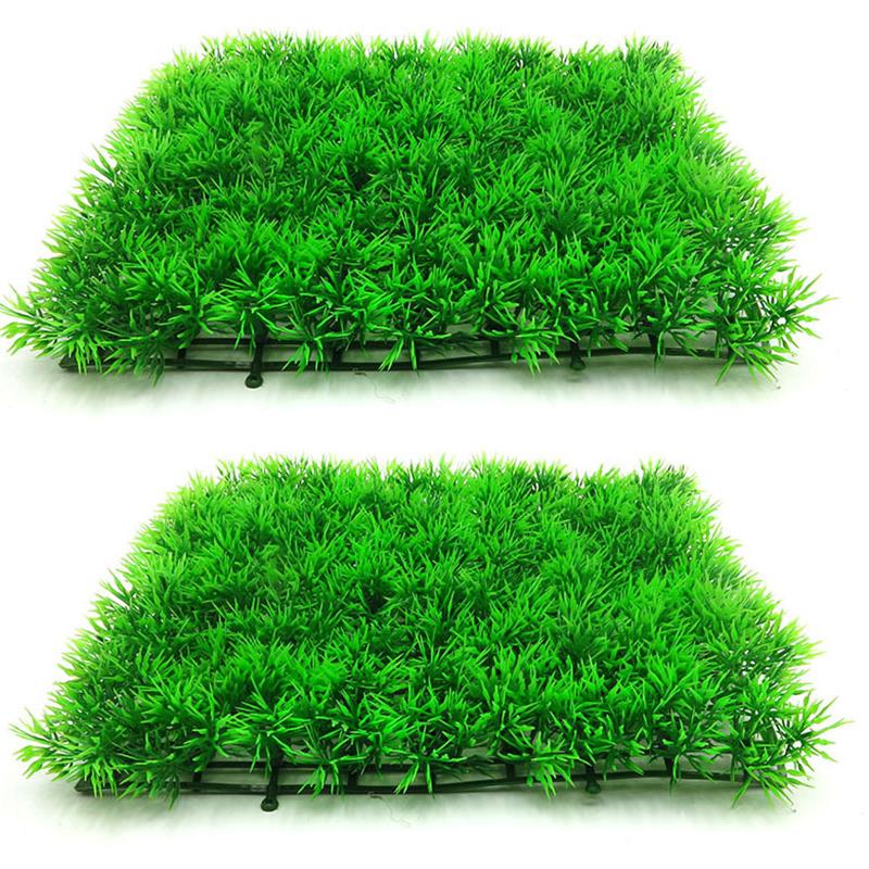 สีเขียวประดิษฐ์หญ้าสนามหญ้าสนา - Terrarium Moss Art บทวิจารณ์และราคา