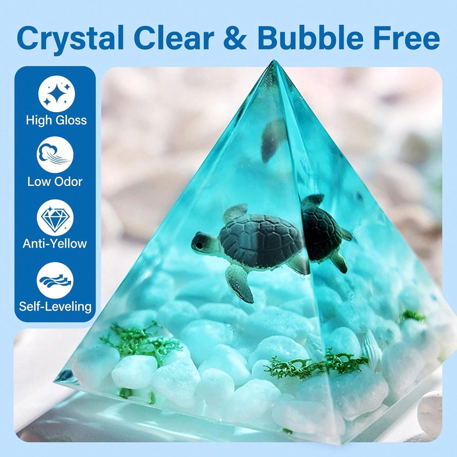 ชุดเรซินหล่อใส 125 มล./250 มล. - Resin Jewelry Kit บทวิจารณ์และราคา