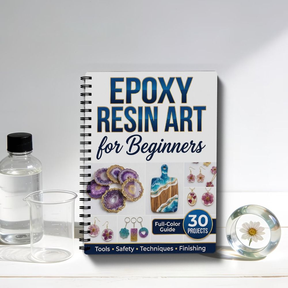 คู่มือศิลปะเรซินอีพ็อกซี่แบบที - Resin Craft For Beginners บทวิจารณ์และราคา