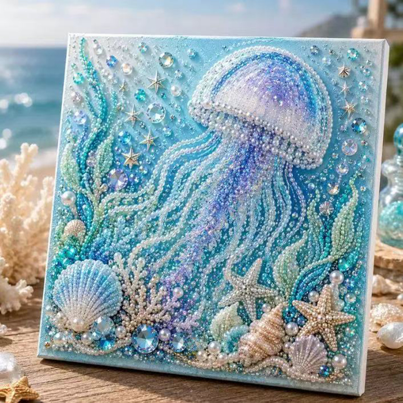 ชุดงานฝีมือ DIY ภาพวาดไข่มุกเพ - Resin Craft For Beginners บทวิจารณ์และราคา