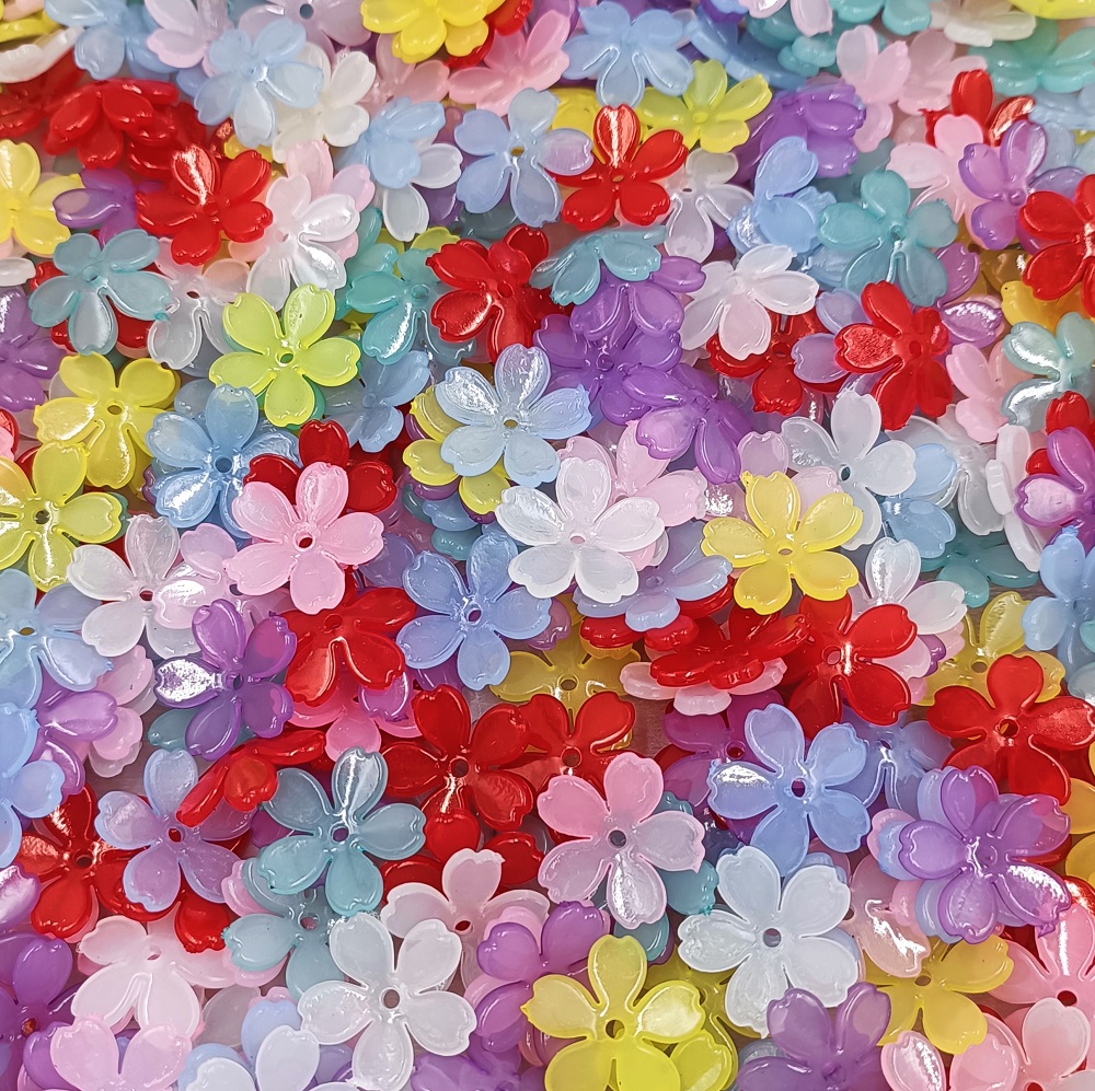 ลูกปัดดอกซากุระทำจากเรซิน20ชิ้ - Flower Preservation Resin บทวิจารณ์และราคา