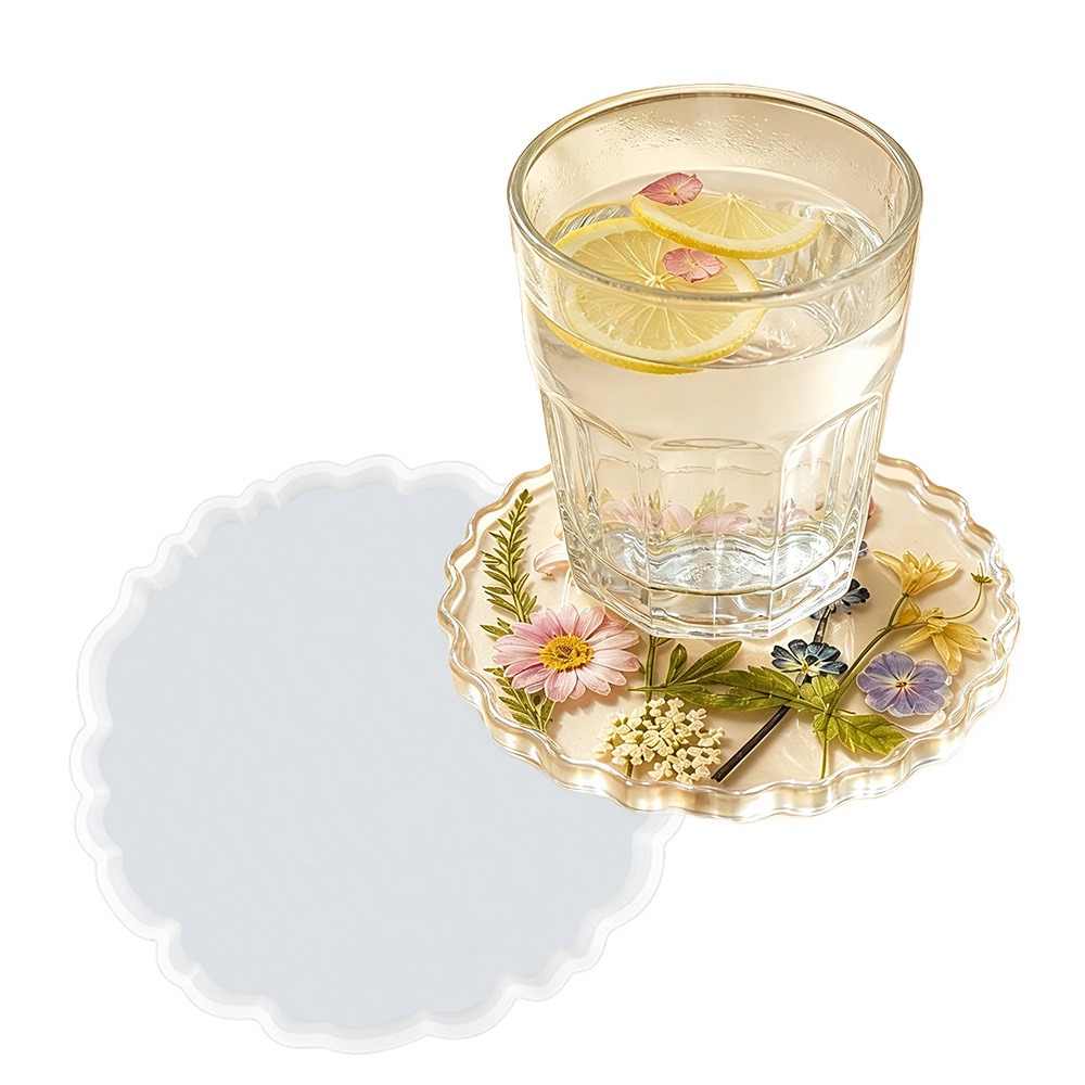 แม่พิมพ์ซิลิโคนสำหรับทำจานรองแ - Flower Preservation Resin บทวิจารณ์และราคา