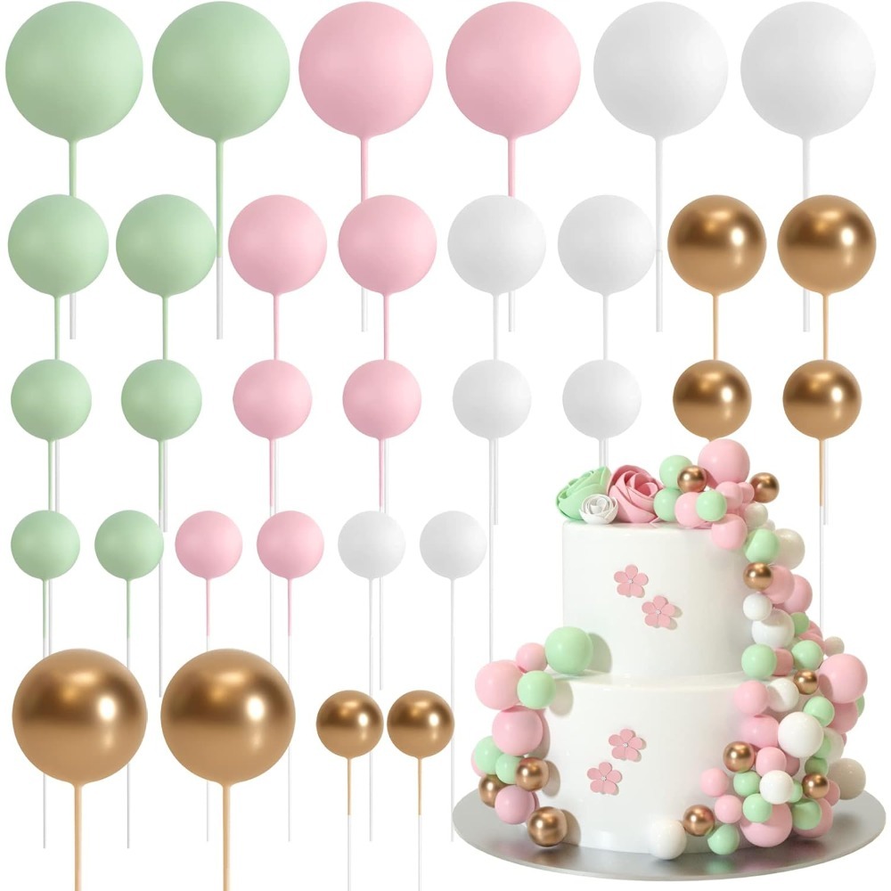 20 ชิ้นเค้กวันเกิดแฮปปี้ Gold  - Gold Foil Flakes บทวิจารณ์และราคา